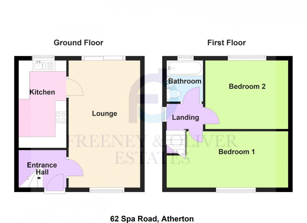 Floorplan for SPA ROAD, Atherton, MANCHESTER