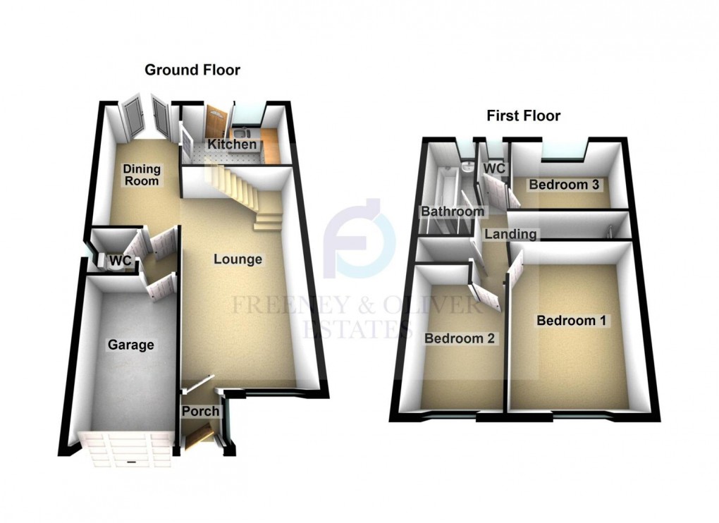 Floorplan for Brook Meadow, Westhoughton