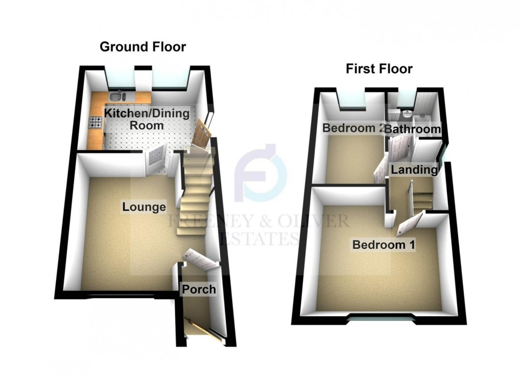 Floorplan for Miry Lane, Westhoughton, Bolton