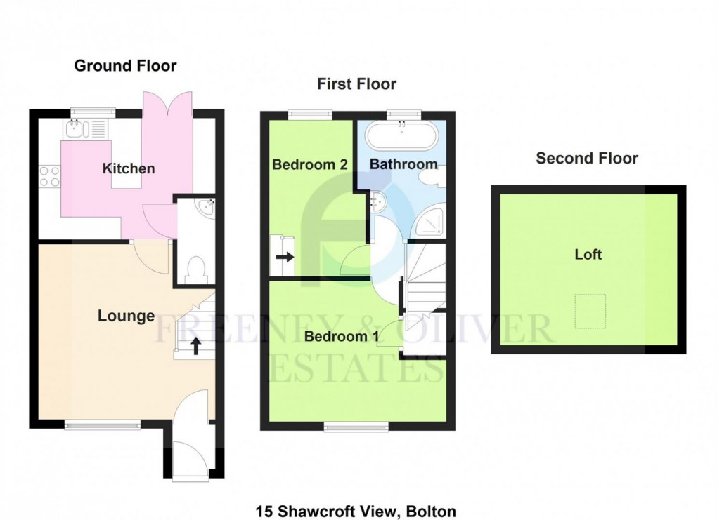 Floorplan for Shawcroft View, Bolton