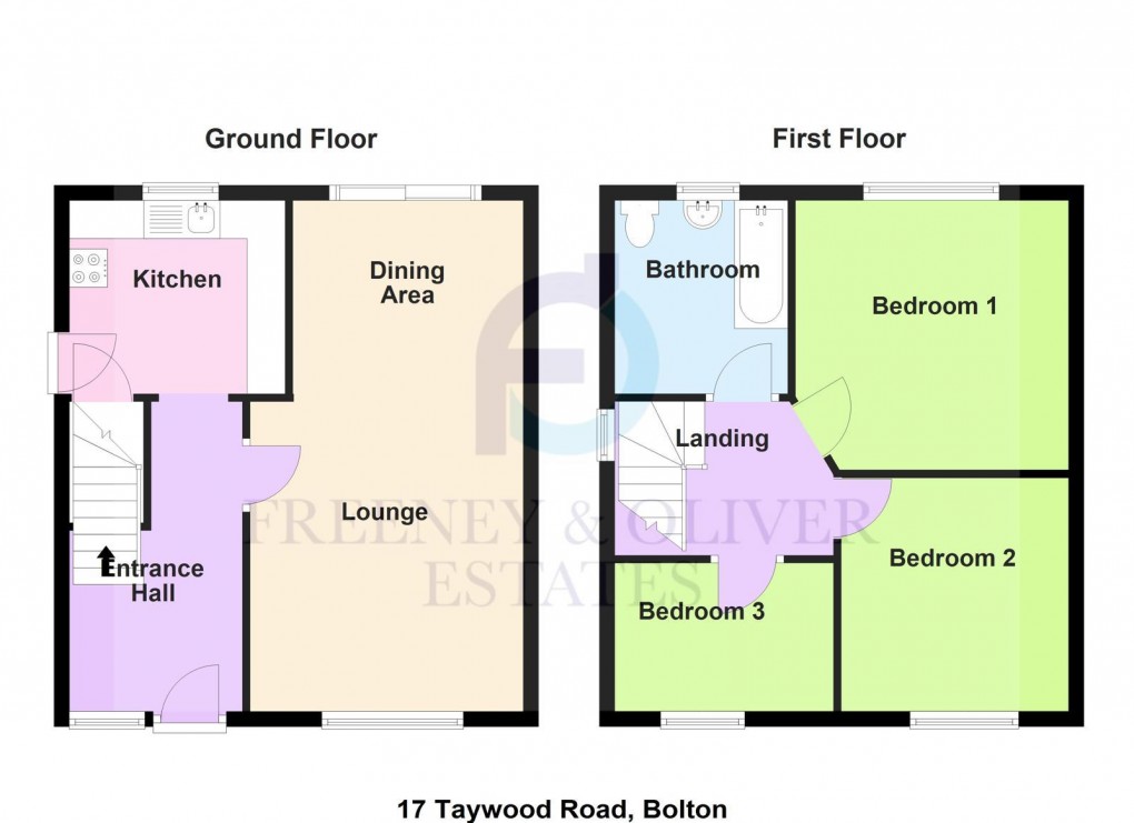 Floorplan for Taywood Road, Hunger Hill, Bolton, BL3 4SJ