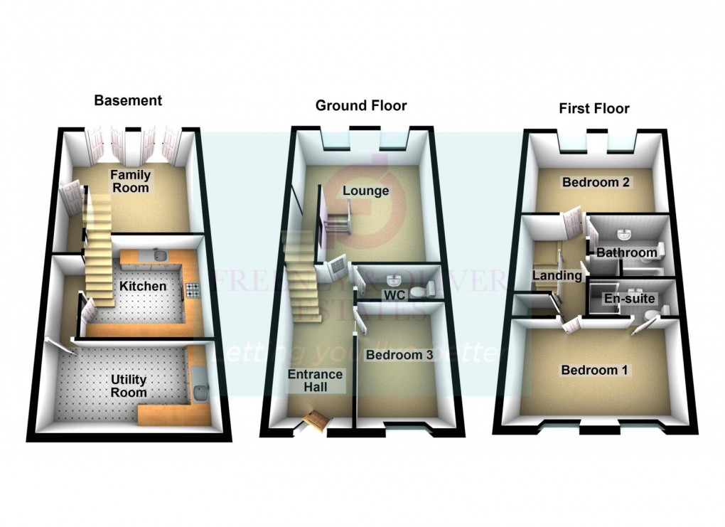 Floorplan for Mill Lane, Aspull, WN2 1RA