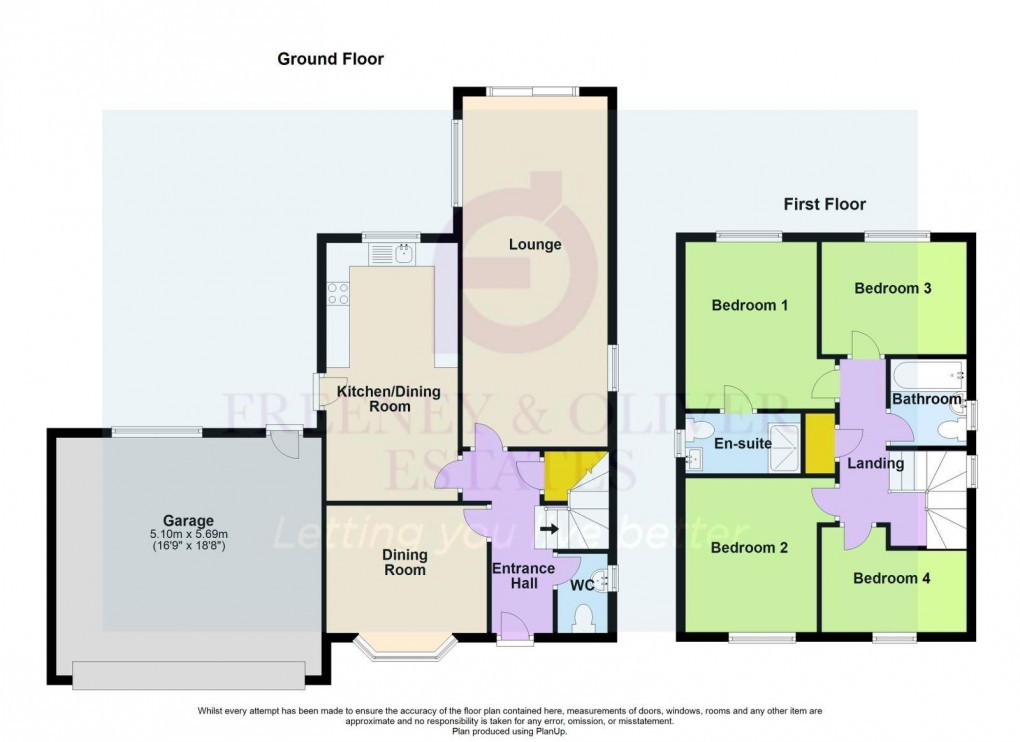 Floorplan for Captain Lees Gardens, BL5 3FY