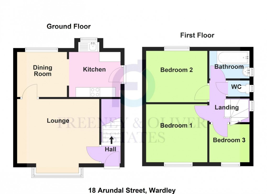 Floorplan for Wardley, M27