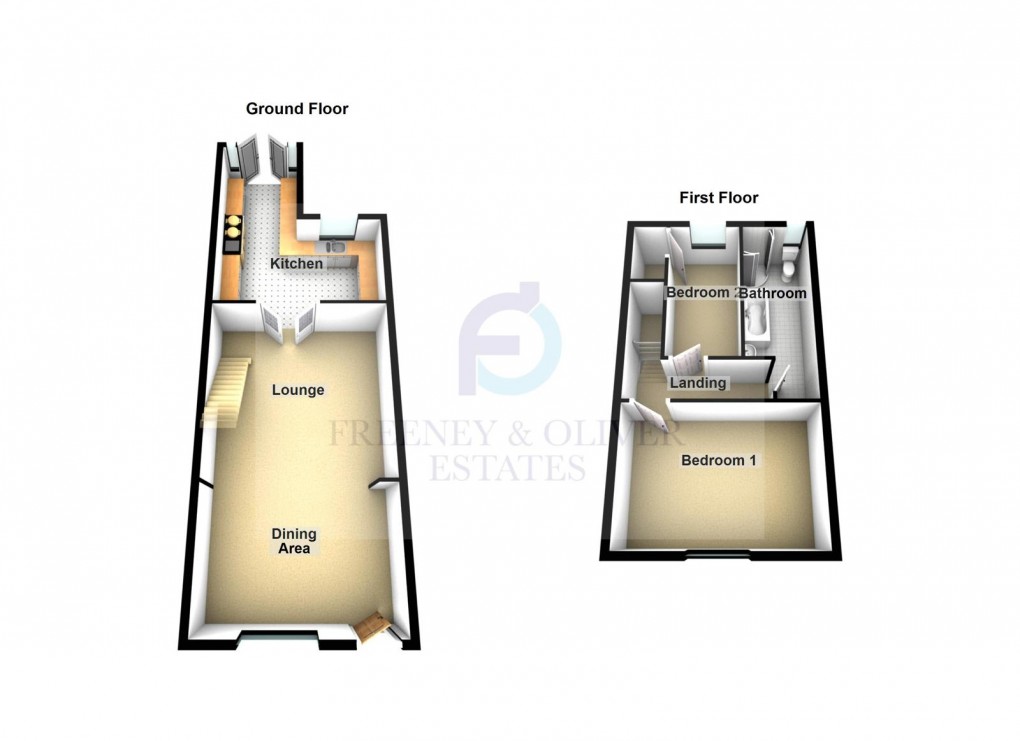 Floorplan for Chorley Road, Westhoughton, Bolton, Lancashire, BL5 3NS